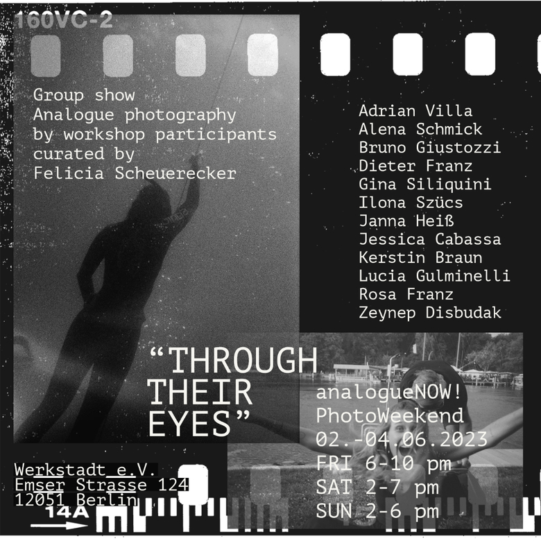 Intheireyes group show flyer